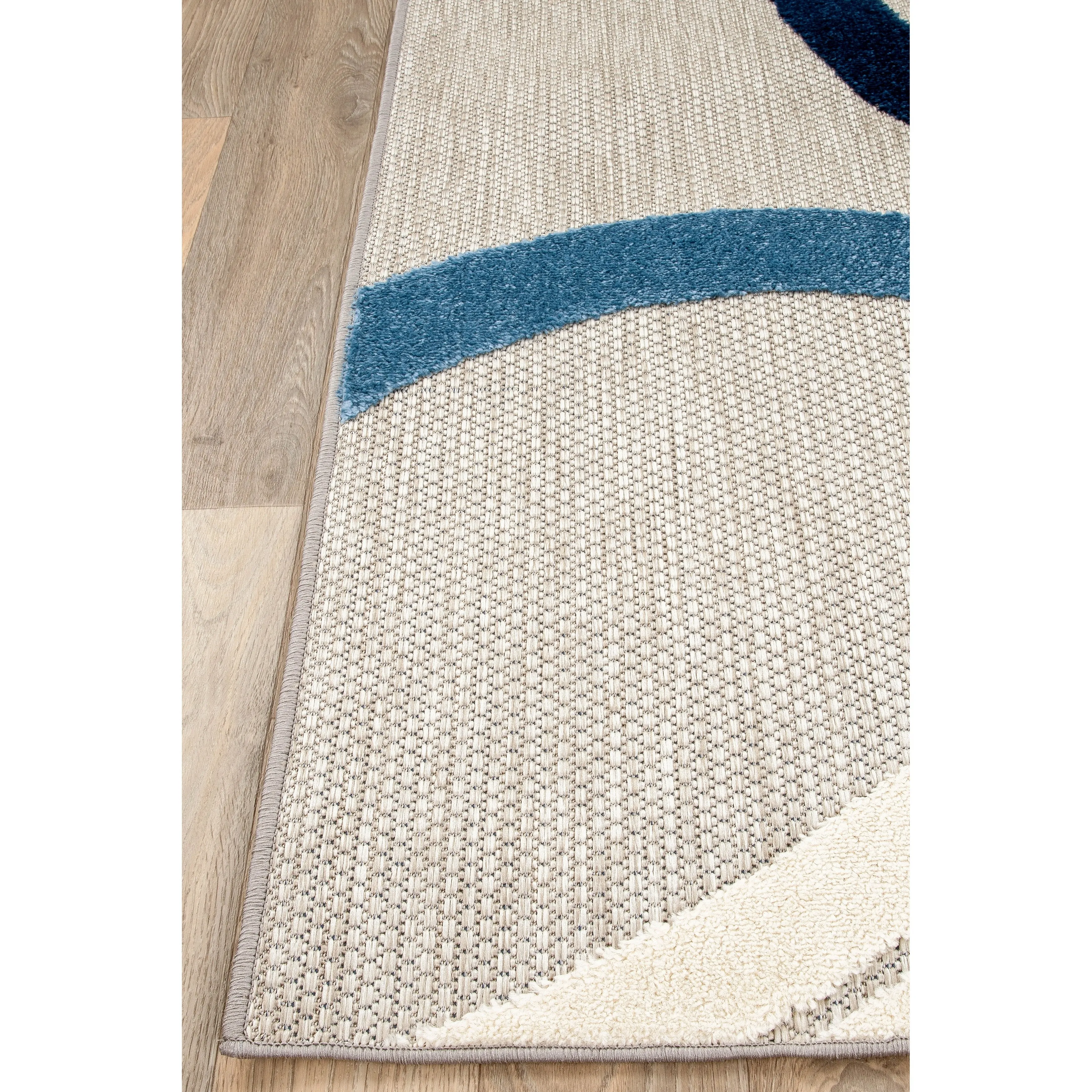 World Rug Gallery Contemporary Circular Indoor/Outdoor Area Rug