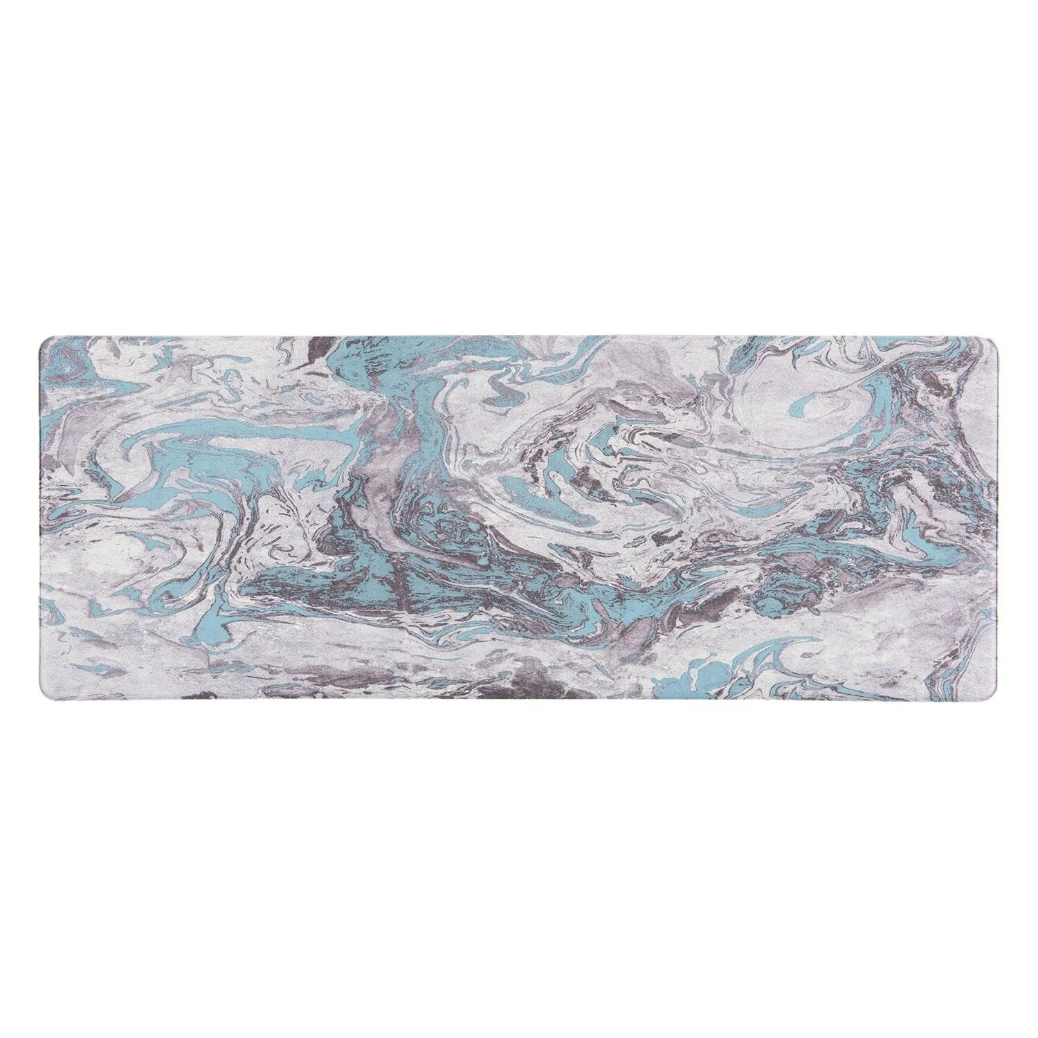 World Rug Gallery Contemporary Marble Anti-Fatigue Standing Mat