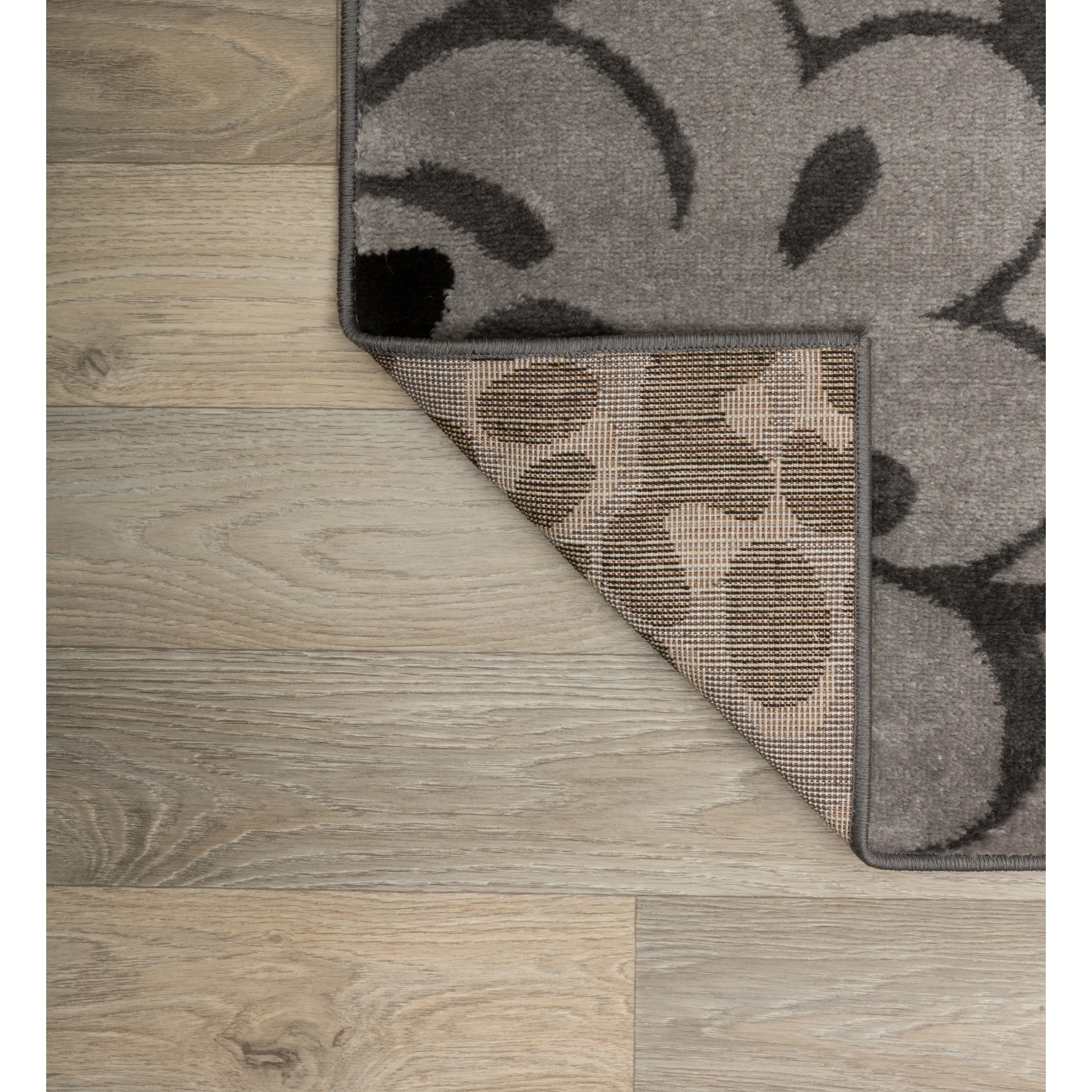 World Rug Gallery Contemporary Modern Flowers Area Rug