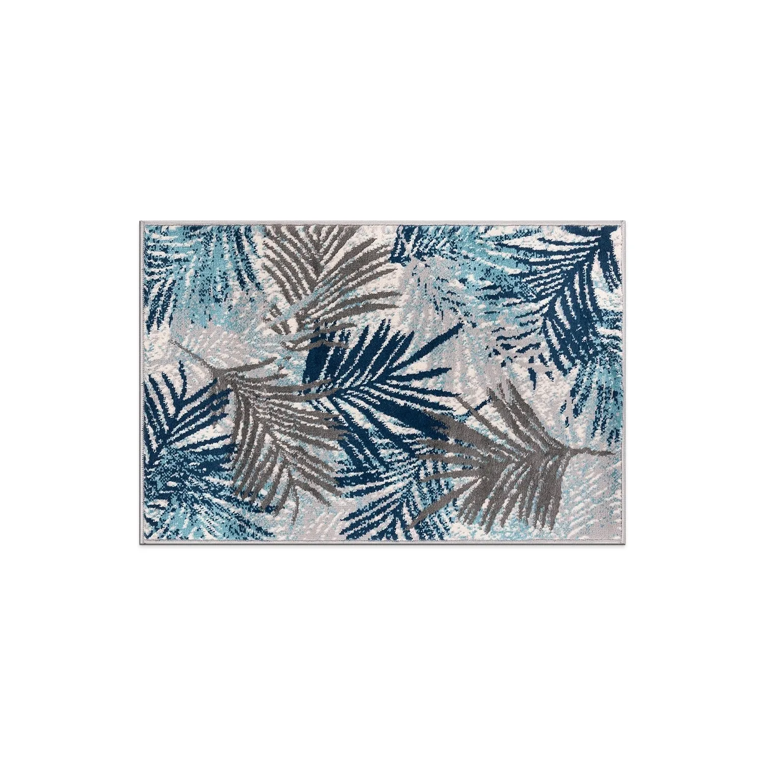 World Rug Gallery Edinburgh Floral Leaves Area Rug
