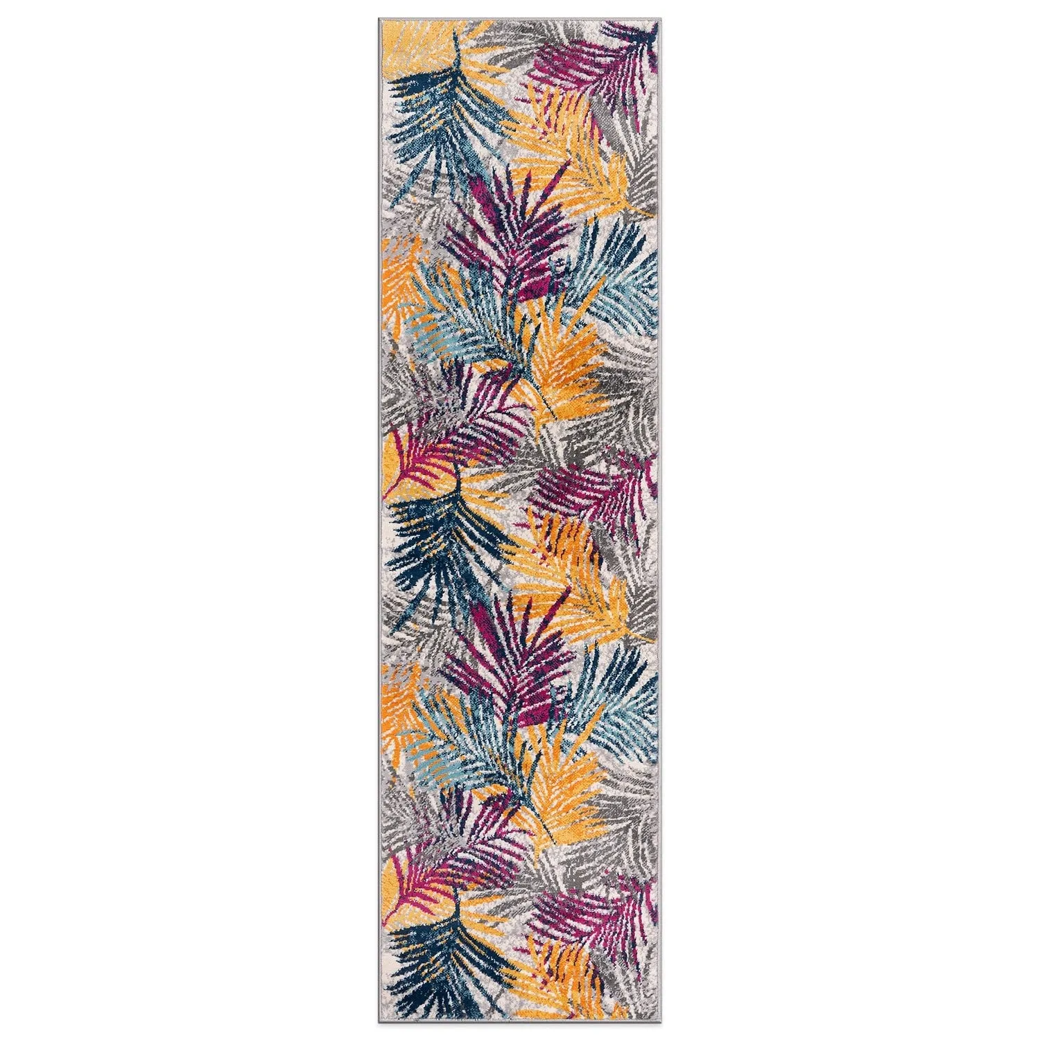 World Rug Gallery Edinburgh Floral Leaves Area Rug