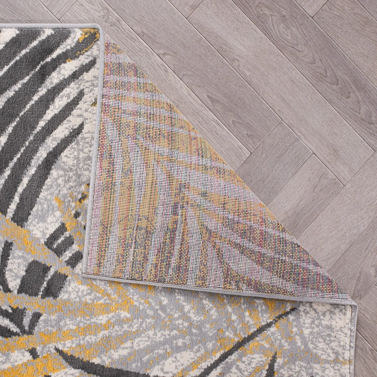 World Rug Gallery Edinburgh Floral Leaves Area Rug