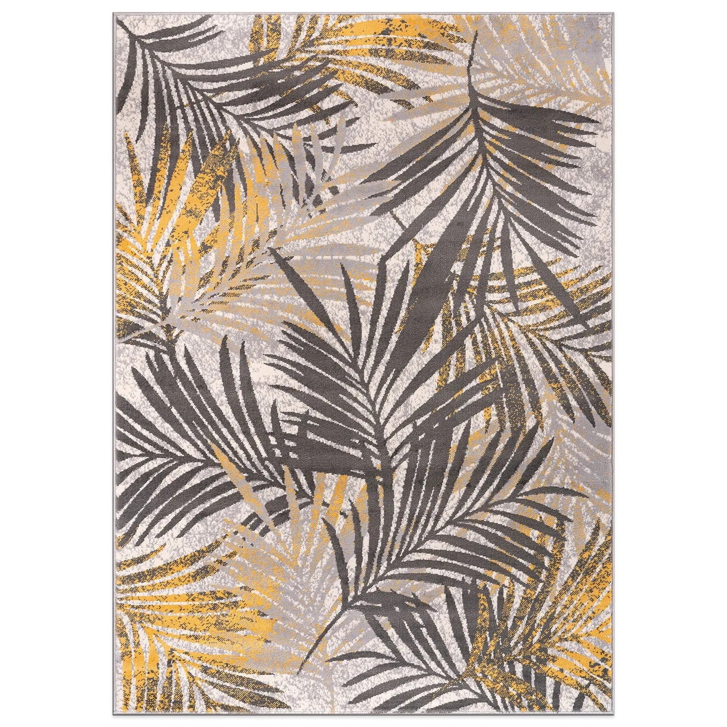 World Rug Gallery Edinburgh Floral Leaves Area Rug