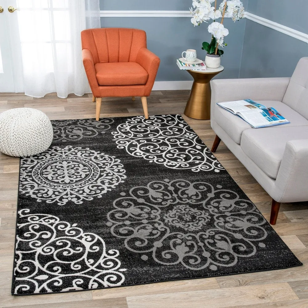 World Rug Gallery Floral Area Rug