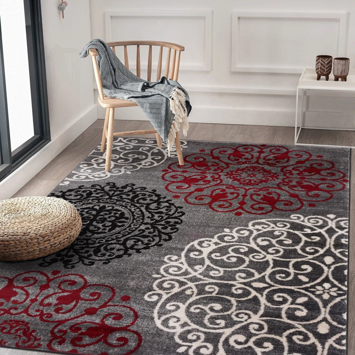 World Rug Gallery Floral Area Rug
