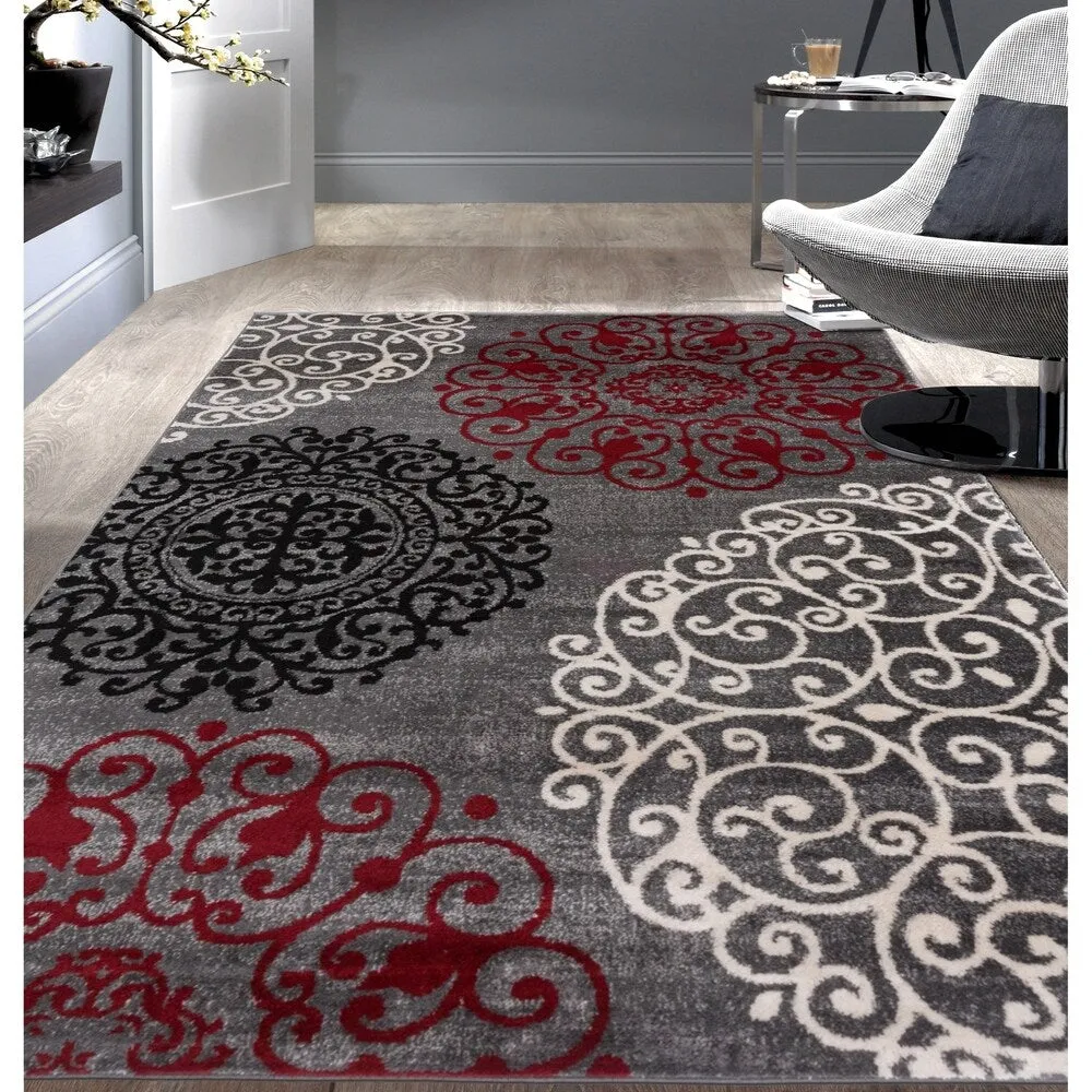 World Rug Gallery Floral Area Rug
