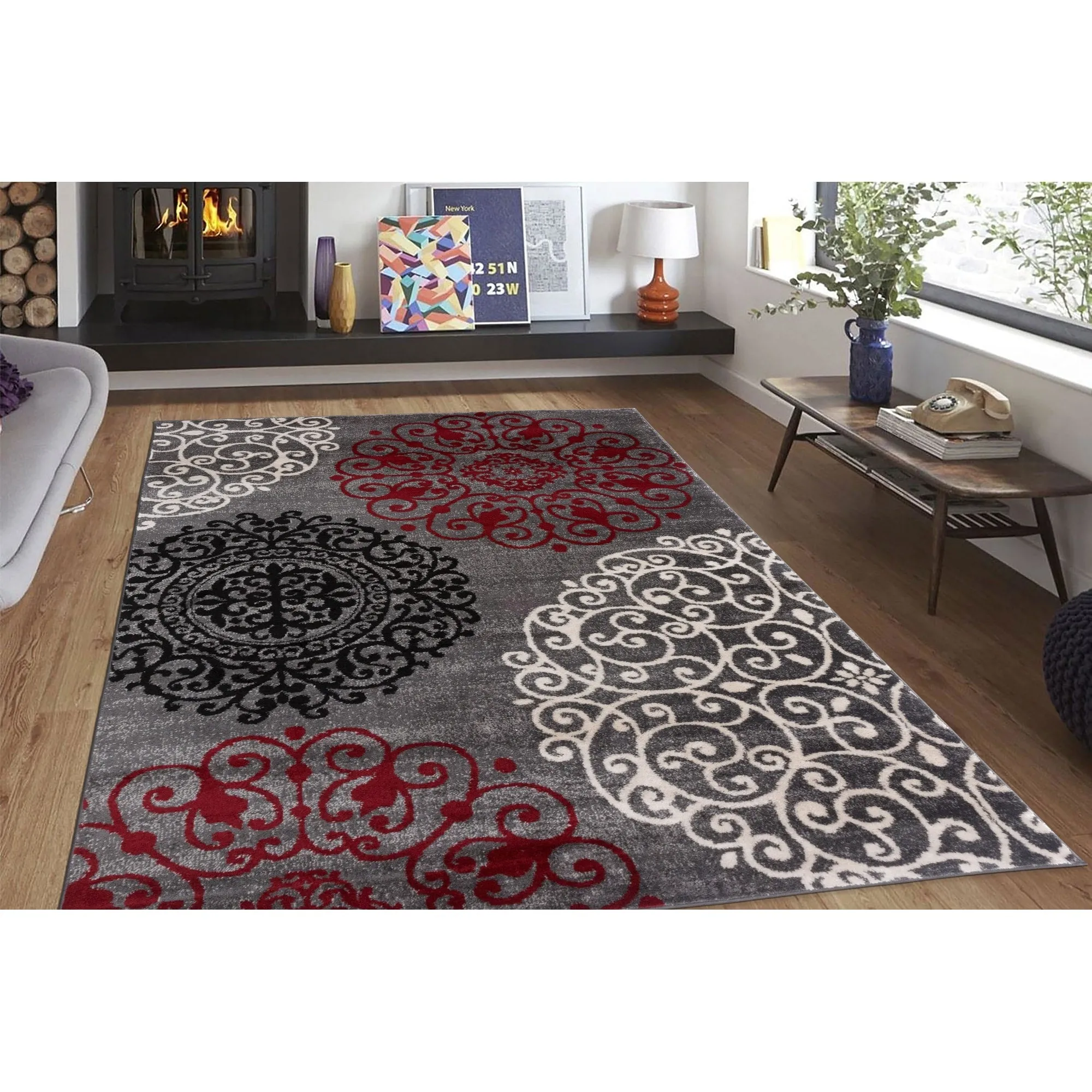 World Rug Gallery Floral Area Rug