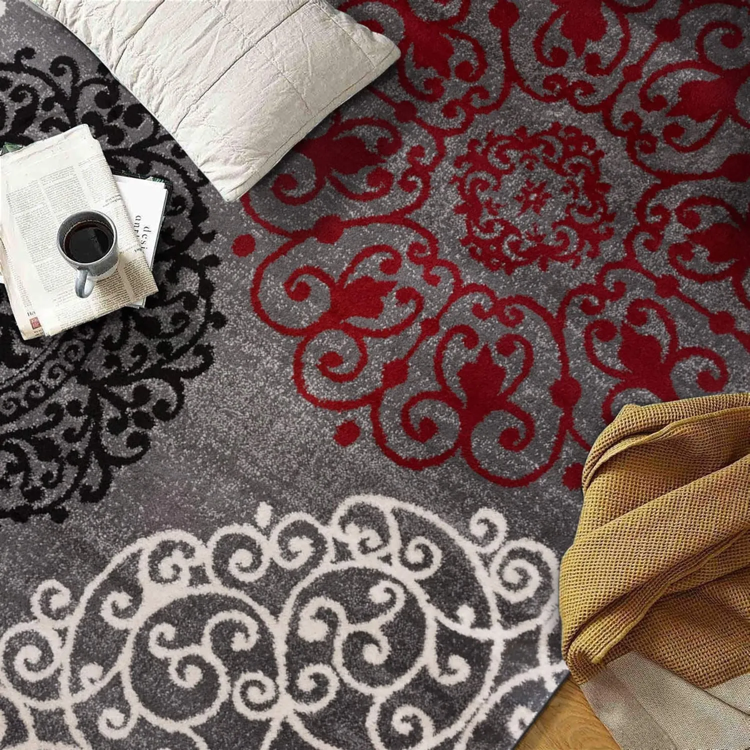 World Rug Gallery Floral Area Rug