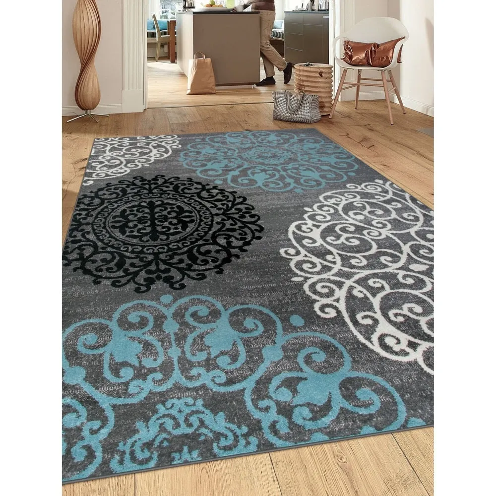 World Rug Gallery Floral Area Rug