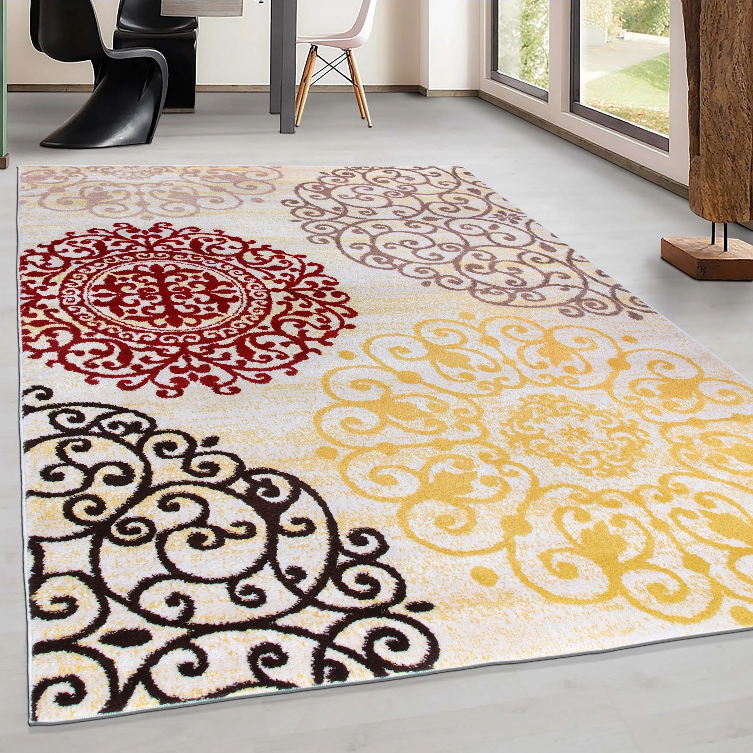 World Rug Gallery Floral Area Rug