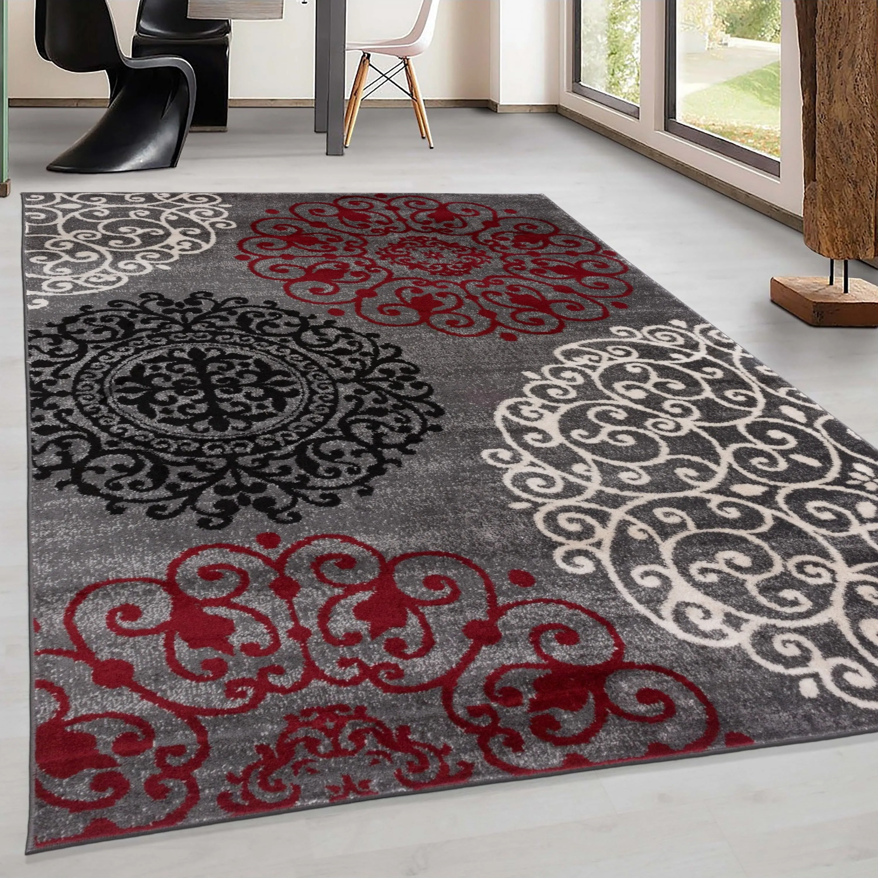 World Rug Gallery Floral Area Rug