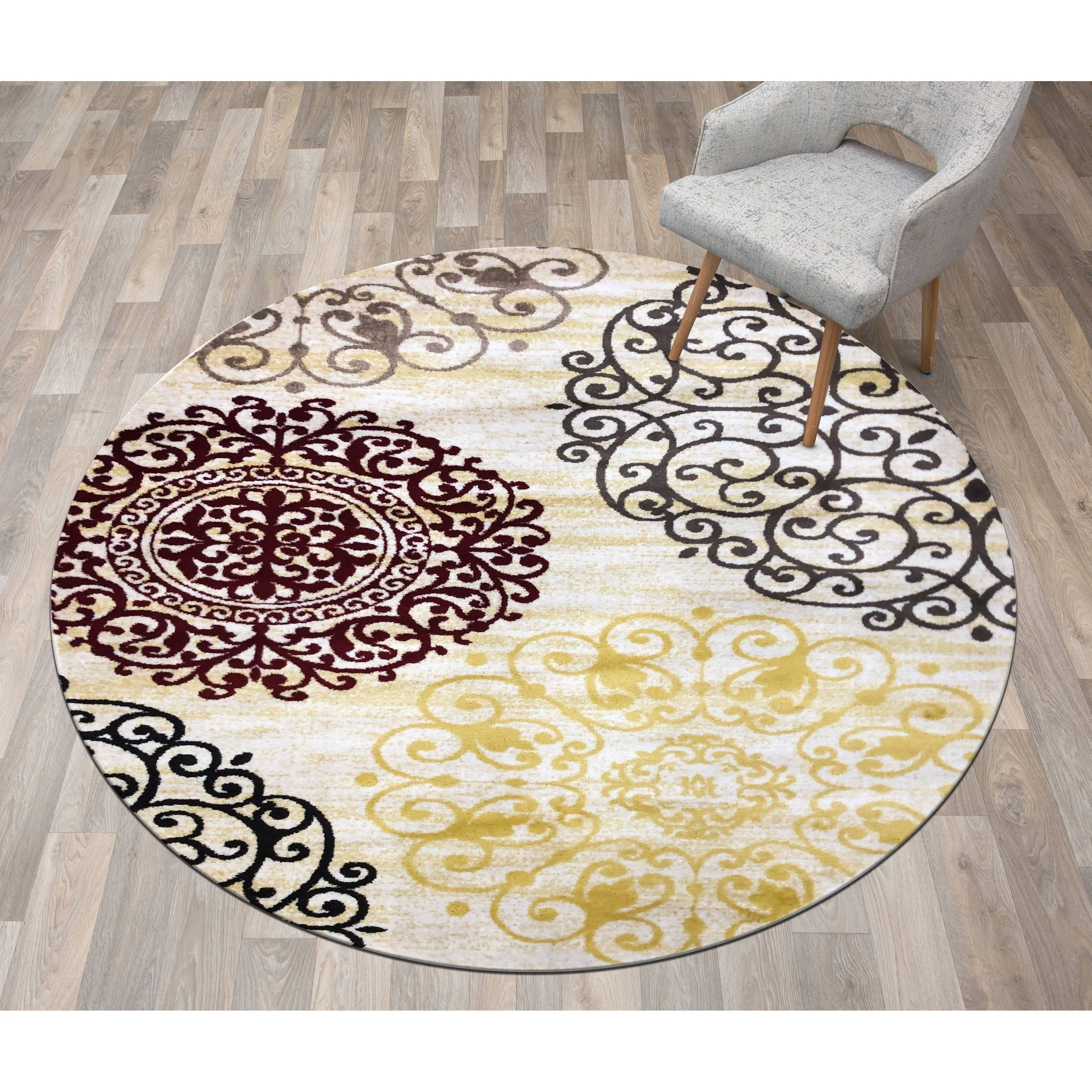 World Rug Gallery Floral Area Rug