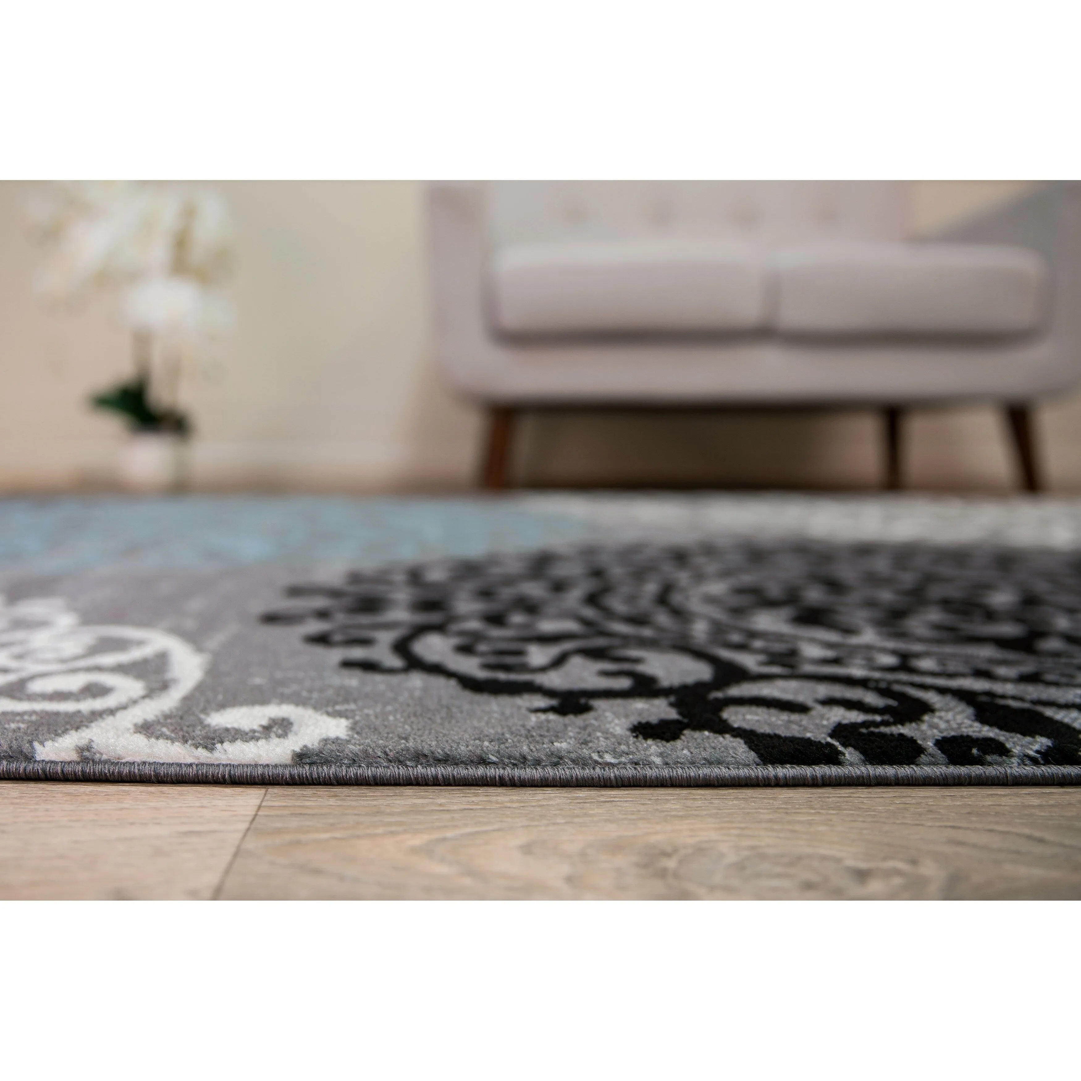 World Rug Gallery Floral Area Rug
