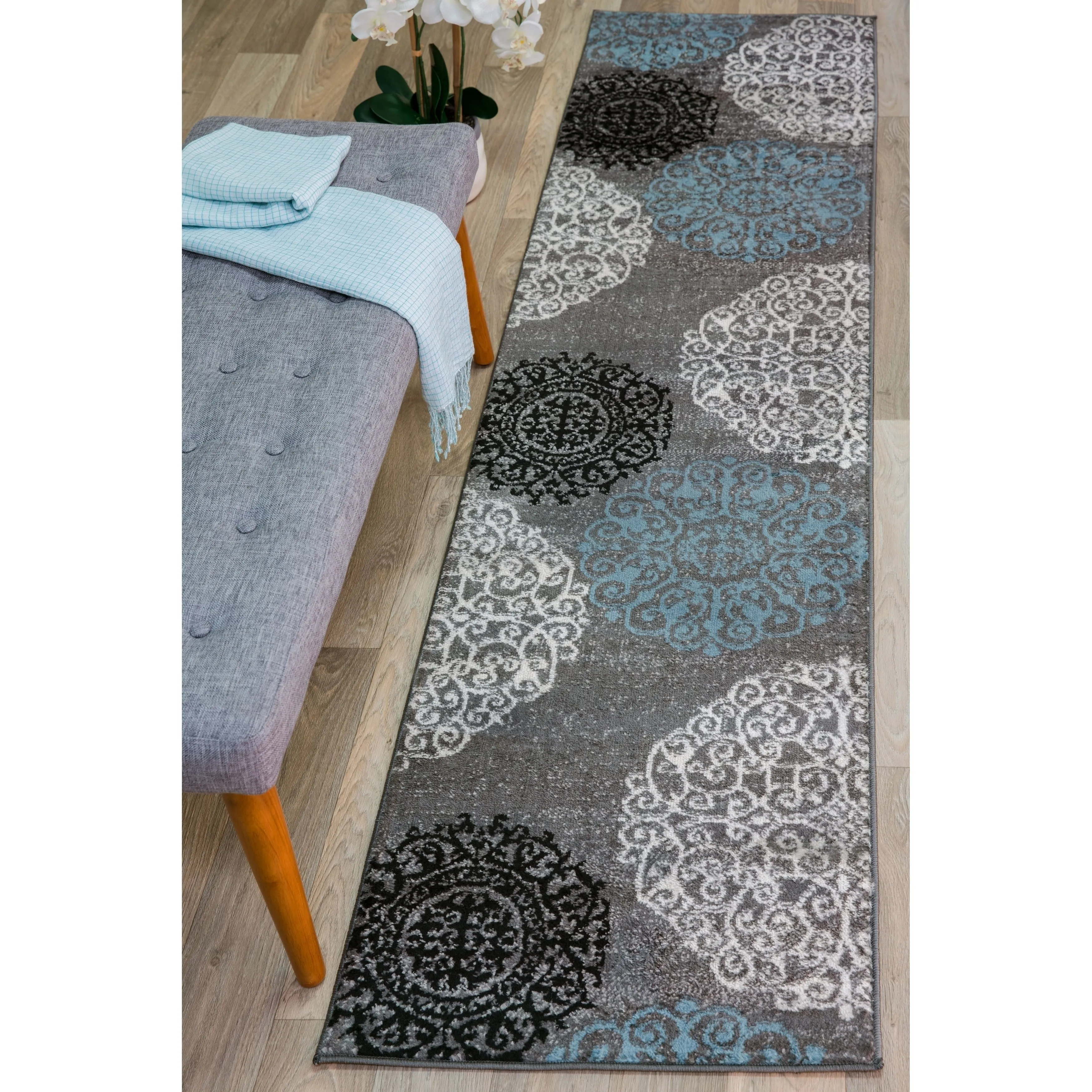 World Rug Gallery Floral Area Rug