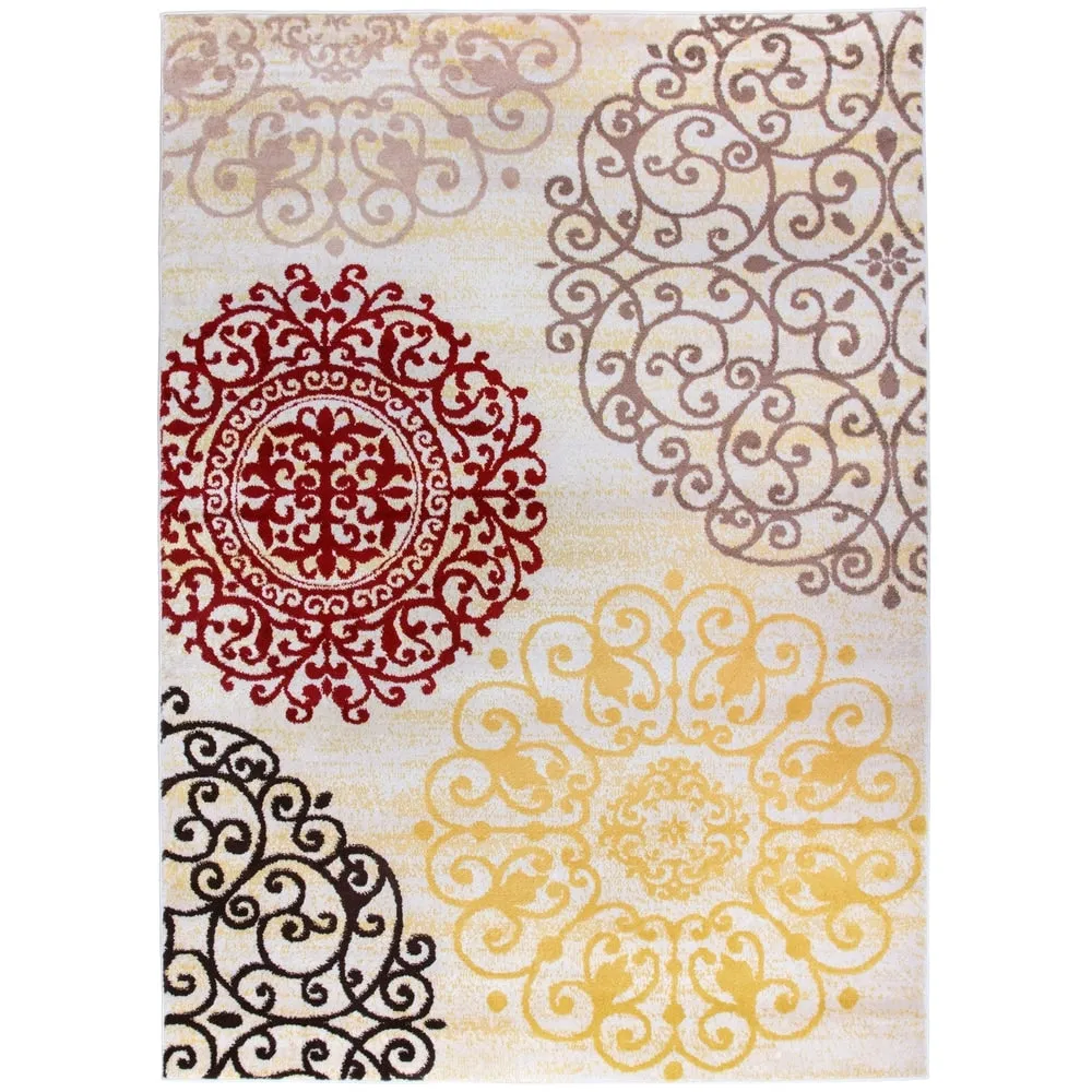 World Rug Gallery Floral Area Rug