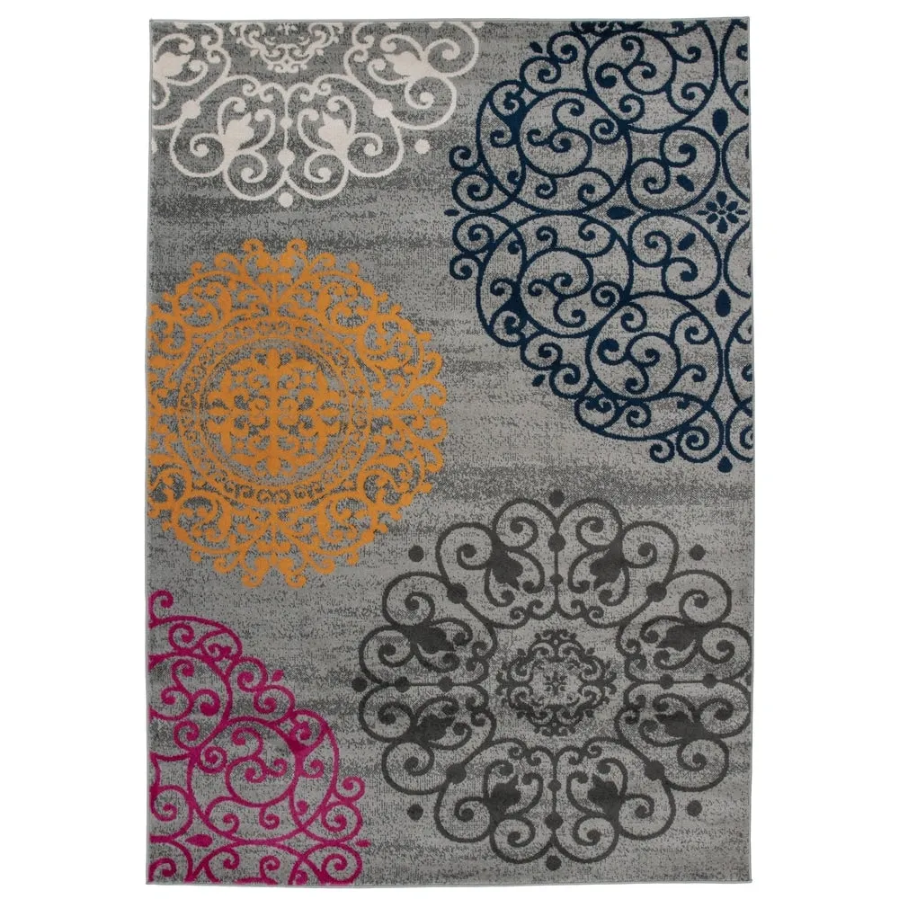 World Rug Gallery Floral Area Rug