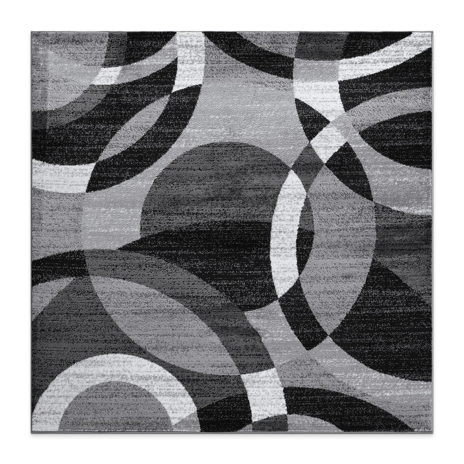 World Rug Gallery Geometric Circles Area Rug