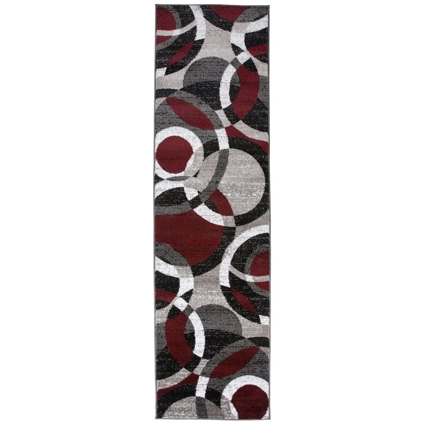World Rug Gallery Geometric Circles Area Rug