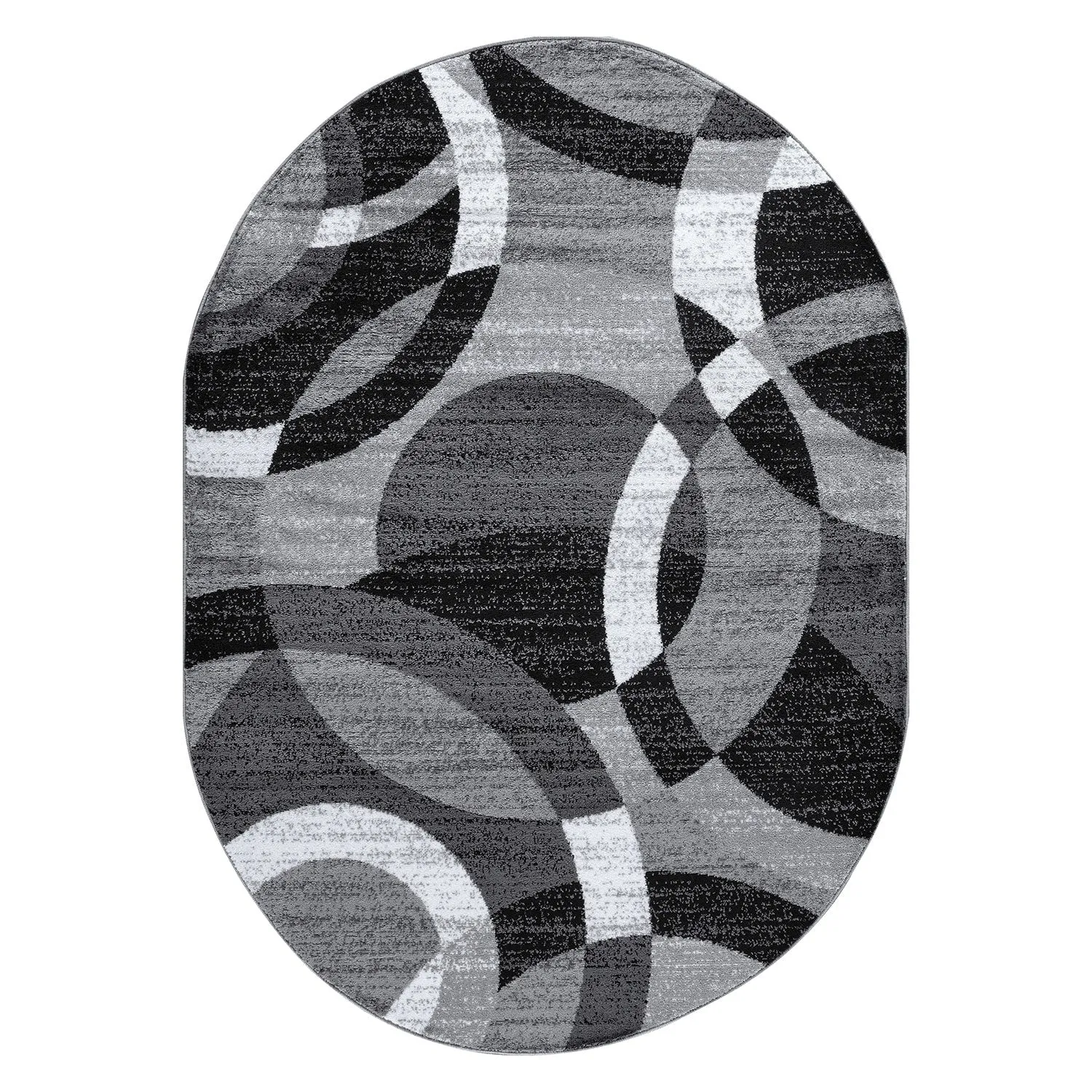 World Rug Gallery Geometric Circles Area Rug