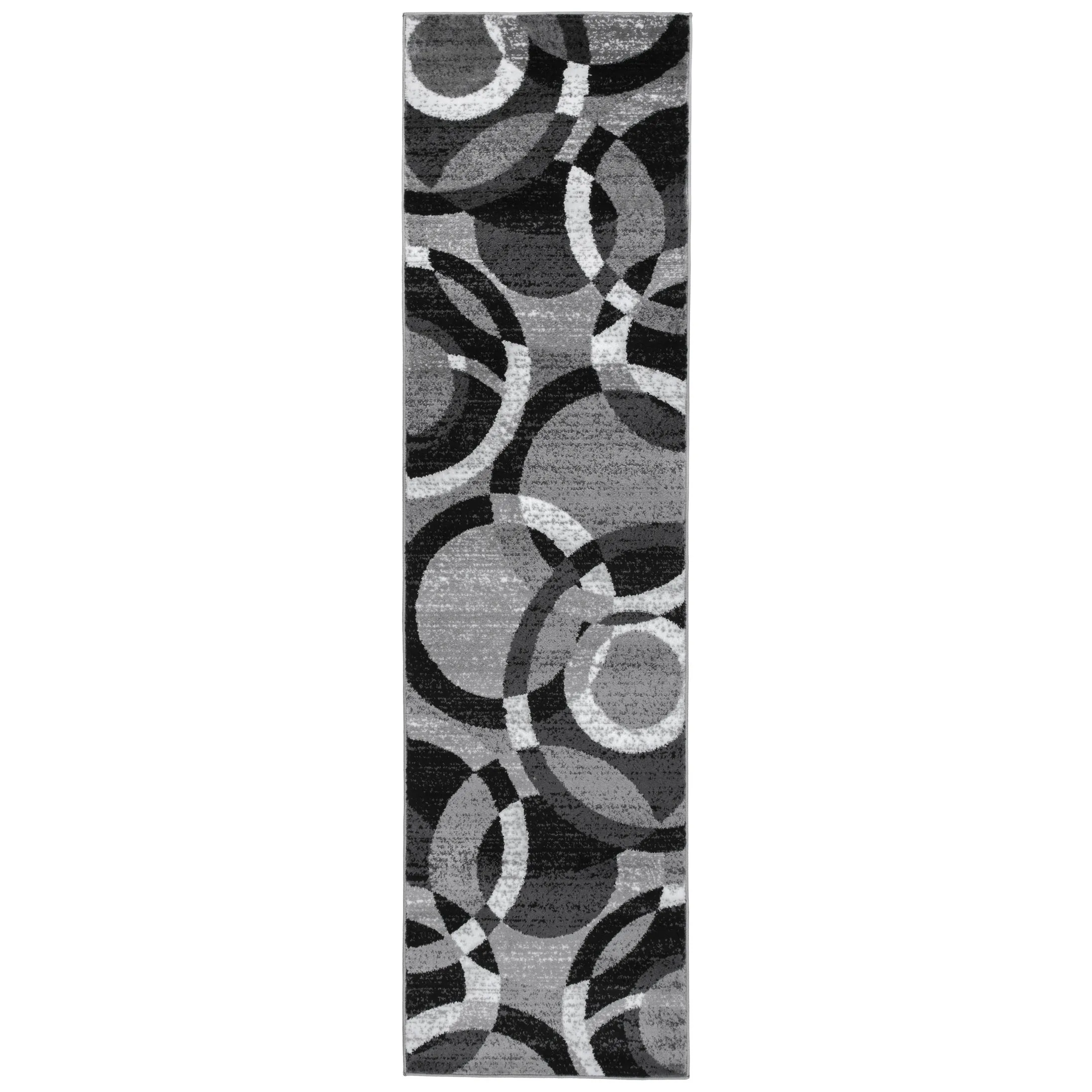 World Rug Gallery Geometric Circles Area Rug