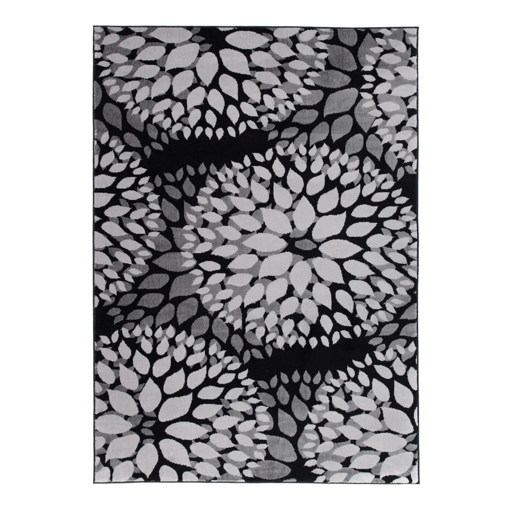 World Rug Gallery Modern Floral Circles Area Rug