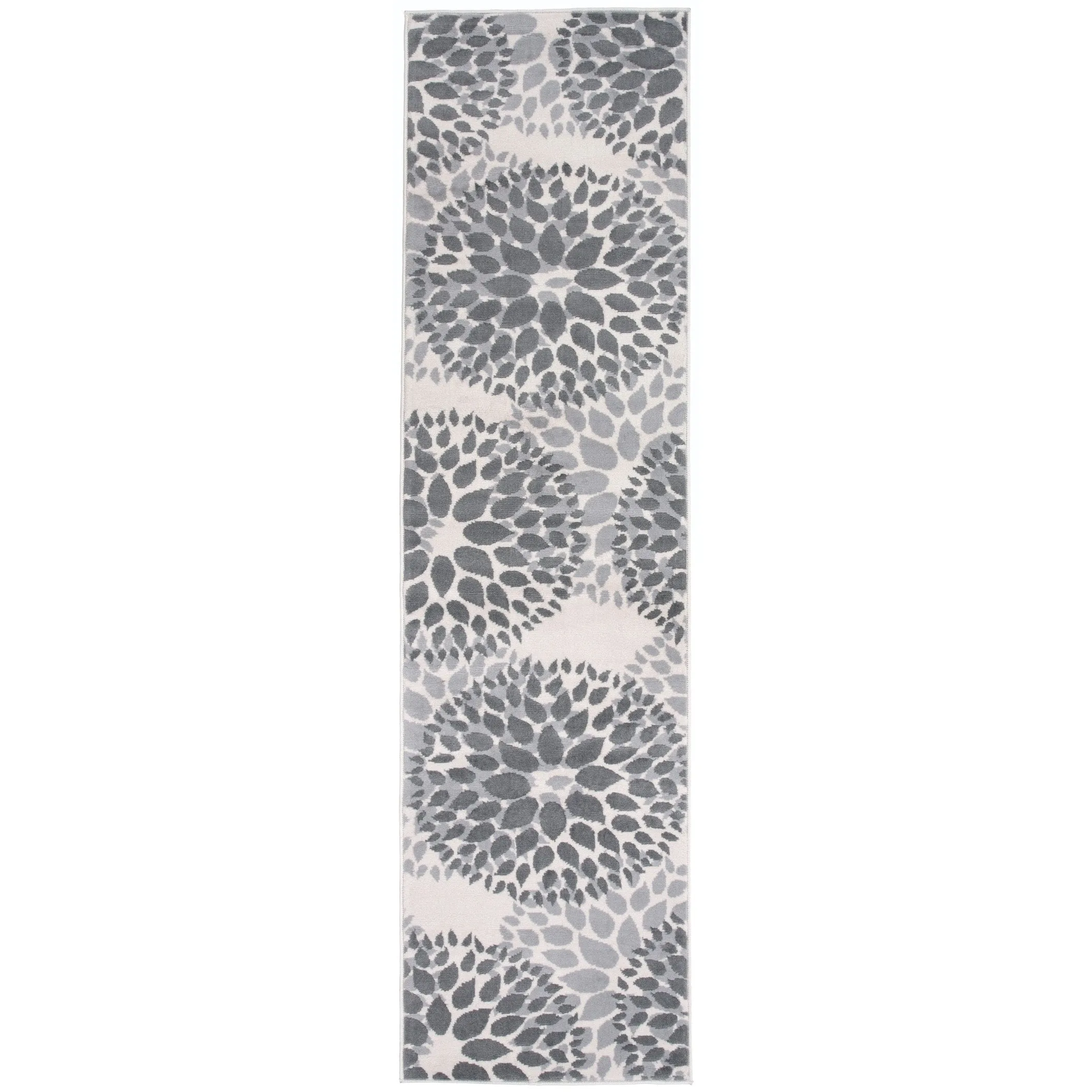 World Rug Gallery Modern Floral Circles Area Rug