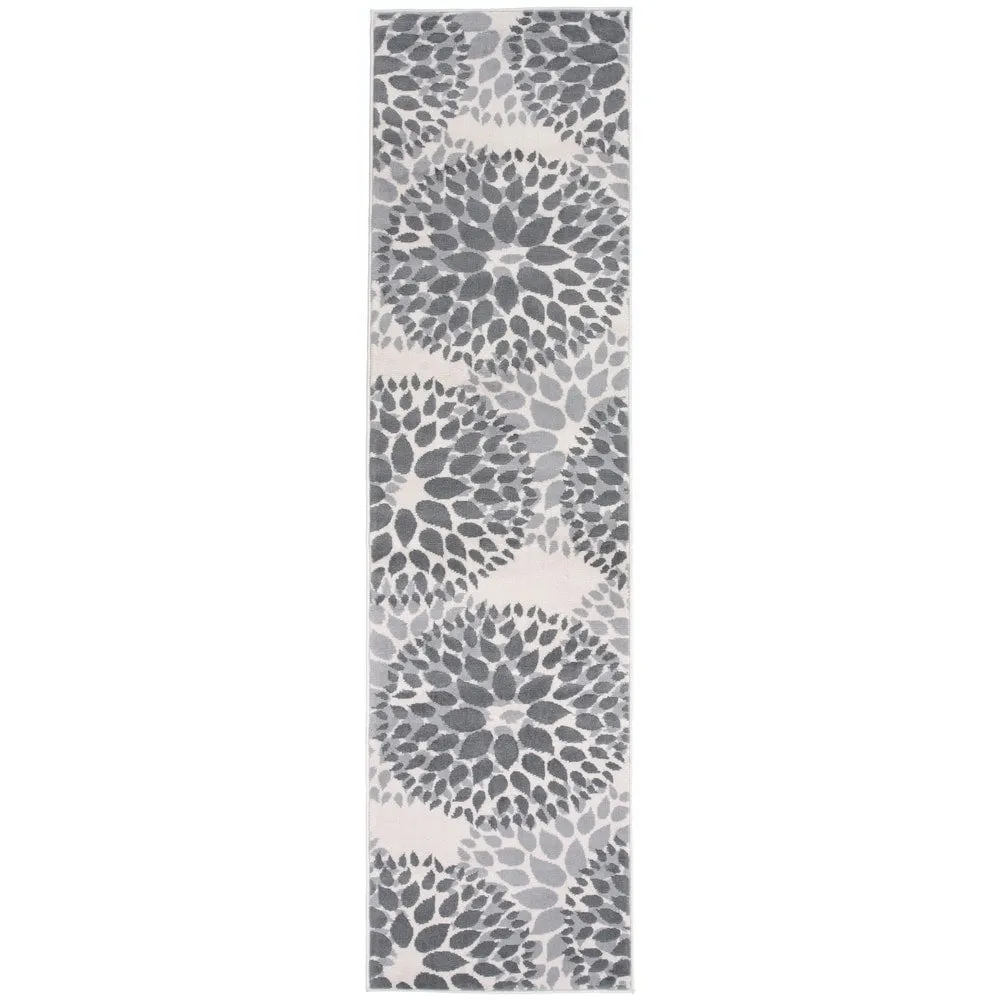 World Rug Gallery Modern Floral Circles Area Rug