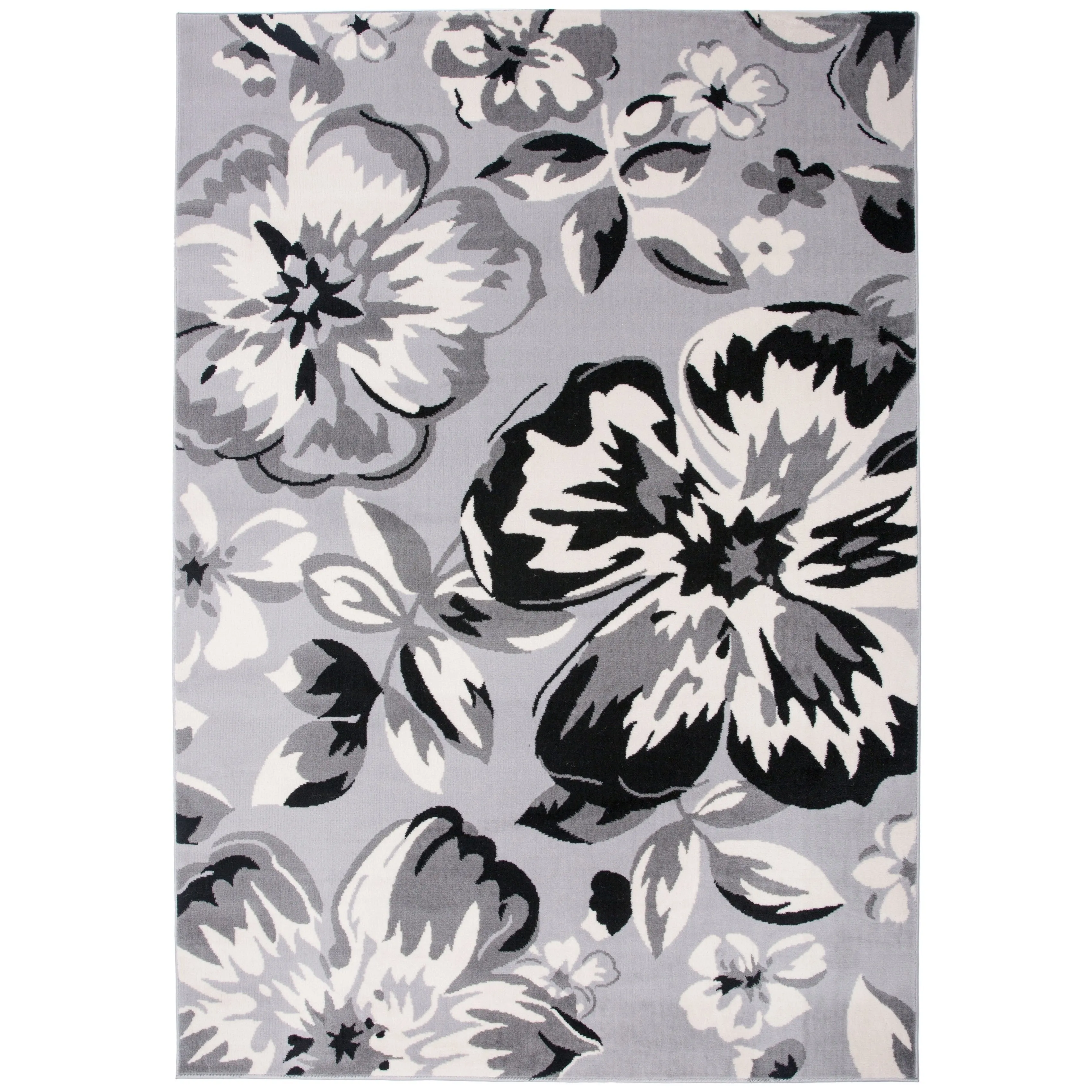World Rug Gallery Modern Floral Design Area Rug