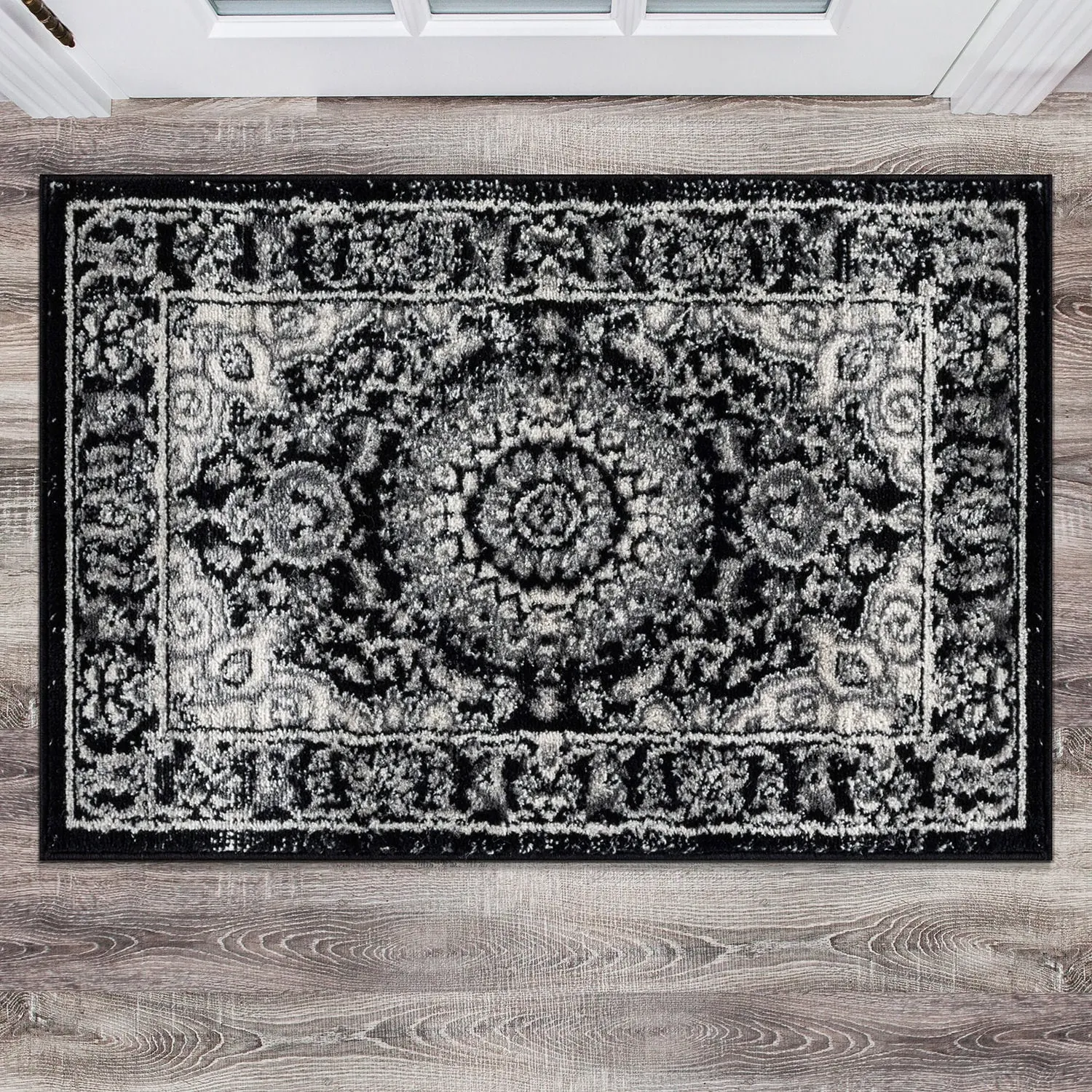 World Rug Gallery Traditional Oriental Medallion Area Rug