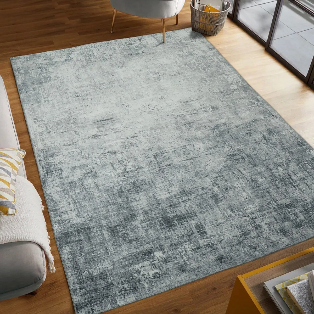 Wyatt & Ash Hazen Abstract Imagine Printed Chenille Rugs